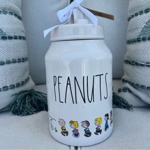 Rae Dunn Peanuts Jar